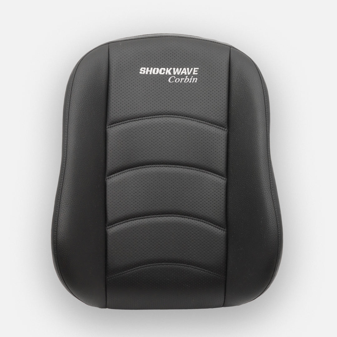 Single mid-back seat cushion (back) – fits S2 or S3 seat. Colour: black