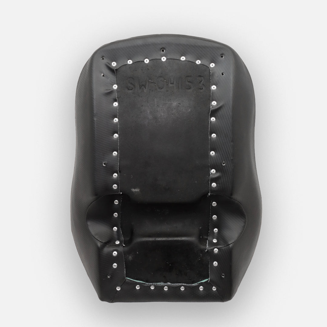 Single mid-back seat cushion (back) – fits S2 or S3 seat. Colour: black