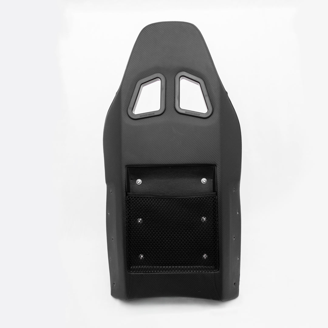 Single high-back seat cushion - fits S5 Corbin (or Commander) seat. Colour: black