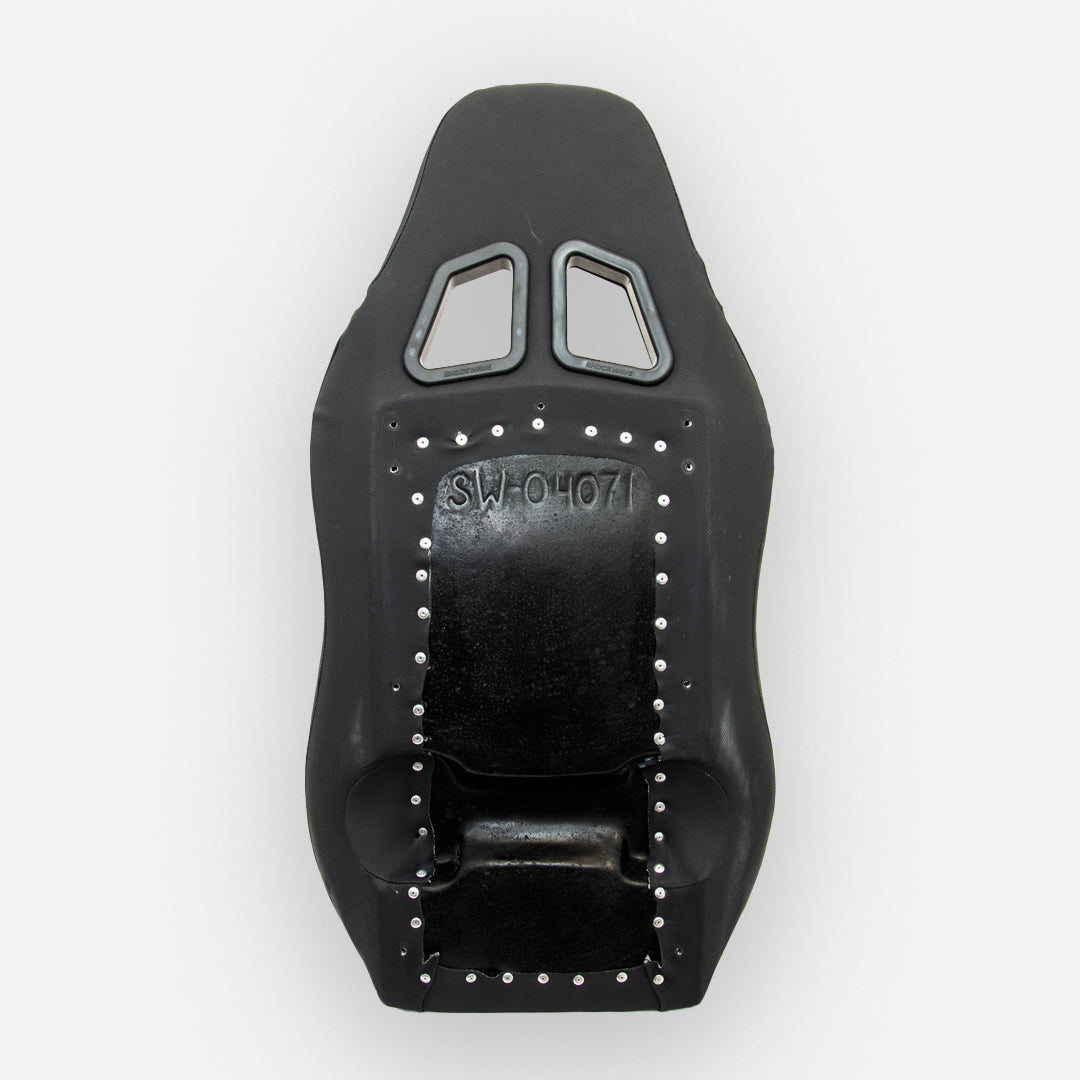 Single high-back seat cushion - fits S2 or S3 seat. Colour: black HD